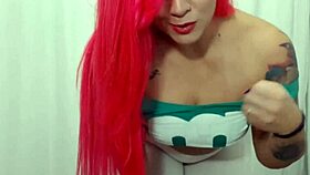 débora fantine guides a handjob