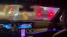 Dancing at the karaoke club on vacation