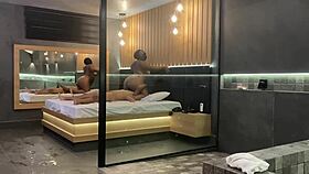 Morena Riding Big Natural Tits Orgasm Interracial