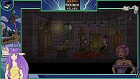 Witch Trainer Silver Part 10! Blonde and Brunette Hentai Action with Big Asses.