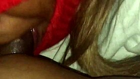 Amateur Fat Ass Slut Sucks Realadonis's Big Black Cock POV Homemade