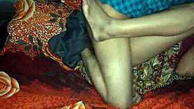 An Indian wife shares an intimate night with a young couple