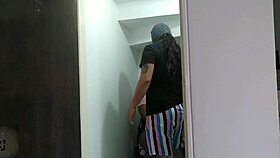 Colombian amateur collaborates in homemade femdom scene