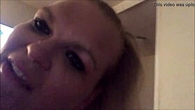 jenna jaymes casually deepthroats a big thick cock