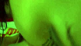 Real date slut takes monster cock facial