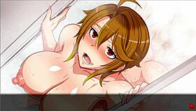 Cheating wife with big tits gets creampie in hentai