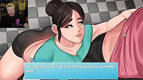 I Broke Character During Roleplay House Chores With Cumshot