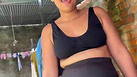 Watching My Neighbor Ride Bike In Miniskirt Without Panties, Big Ass Colombian Fucked By Neighbor