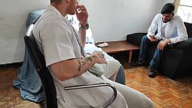 Doctors Fuck Patient Bareback In Office