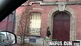 Mofos Stranded Teen Leas Horny French Amateur Car Sex