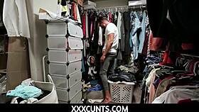 Fucking My Petite 18+ Whore in Panda Costume - Zerella Skies