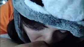 White Wolf Ofc - Submissive Novinha Craves Oral Fixation with White Moon