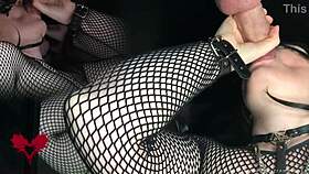 Her first milking table session with drinking straw and feedback