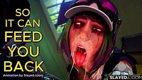 i base inside animated gooning encouragement pmv