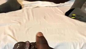 is this perfect milf wife bent over for monster cock?