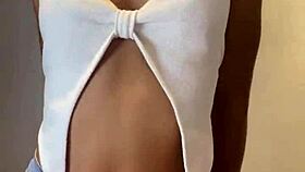 Cute 18 Year Old Woman Records In The Bathroom Without Clothes