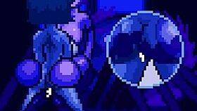 haunted hump house game with monster cock in anime hentai style