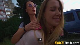 Picking Up Slutty Teens for Cash Bang! 💦