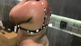 caught that pretty morena from behind, slammed hard!