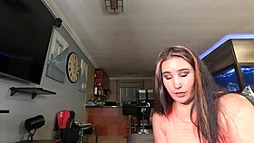 Slut degrades her faggot ex with new cock cum on face