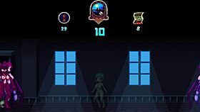 haunted hump house game with monster cock in anime hentai style