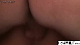 Amateur milf melinda takes hard cock in ass