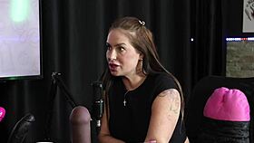 check out this brazilian teen giving hot ass and blowjob to excite the presenter