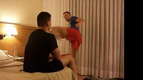 gay foot kickboxing match