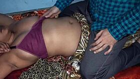 An Indian wife shares an intimate night with a young couple