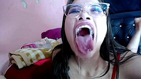 The Depraved Slut Spits Condom And Deepthroats Passionately