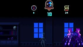 haunted hump house game with monster cock in anime hentai style