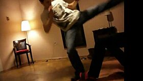 gay foot kickboxing match