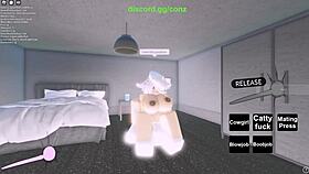 pounding a girl on roblox in hardcore creampie