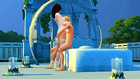 Liberty lee explores love and riding in the sims 4 game