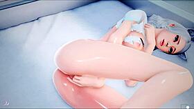 Teen 18+ Valkyrie In Her Bedroom Getting Fucked Hard In 3D Cartoon Anime Hentai 4K 60FPS Uncensored