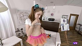 Sweet Alita Angel Shows Caramel Pussy in Cosplay Fun