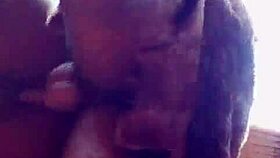 Mature couple enjoys romantic doggystyle sex outdoors