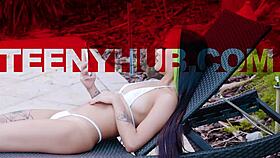 pool side distraction with paisley paige