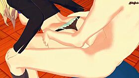 Scp 105 fingers pussy before riding guy's cock?