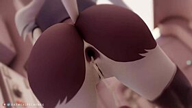 Loona asks, 'Want to fuck my big ass in clothed alt?'