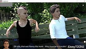 Hey, what’s with this rough bush fuck by strangers in Spell Book Pt 10?