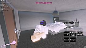 pounding a girl on roblox in hardcore creampie