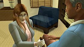 My grandfather fucks my fiancée!