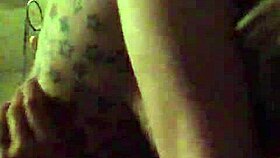 This retro blue film features tattooed riding action.