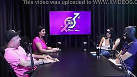 Two Naughty Babes Strip Naked Showing Tits and Juicy Pussy! 😍