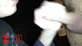 straight guy feels emotional sucking from gay amateur