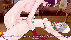 i think kafka givng stelle a blowjob in honkai star rail