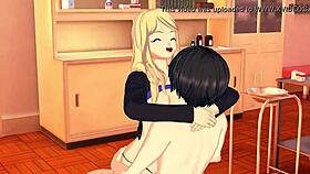 Scp 105 fingers pussy before riding guy's cock?