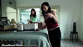 Amanda Miller Gets Intense Strapon Punishment From Lesbian