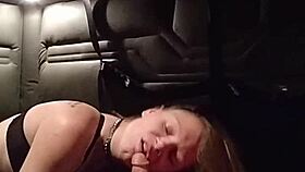 Kitty giving a blowjob with buttplug